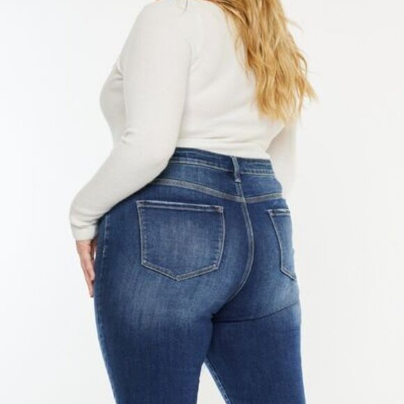 Hazel Blues® |  Kancan Cat's Whiskers Button Fly Denim Shorts - Picture 11 of 14